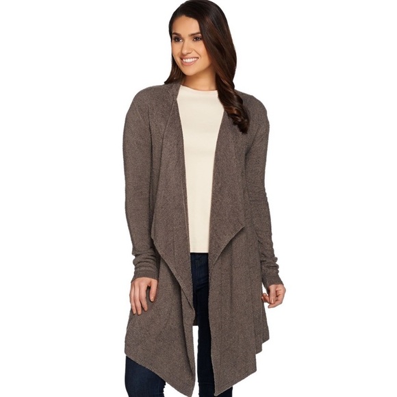 Barefoot Dreams Sweaters - Barefoot Dreams Cozychic Lite Island Wrap L/XL